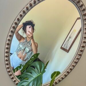 Sequin Zara halter top